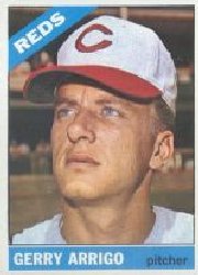 1966 Topps Baseball Cards      357     Gerry Arrigo